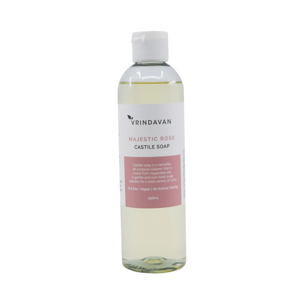 Vrindavan Castile Soap Majestic Rose 250ml