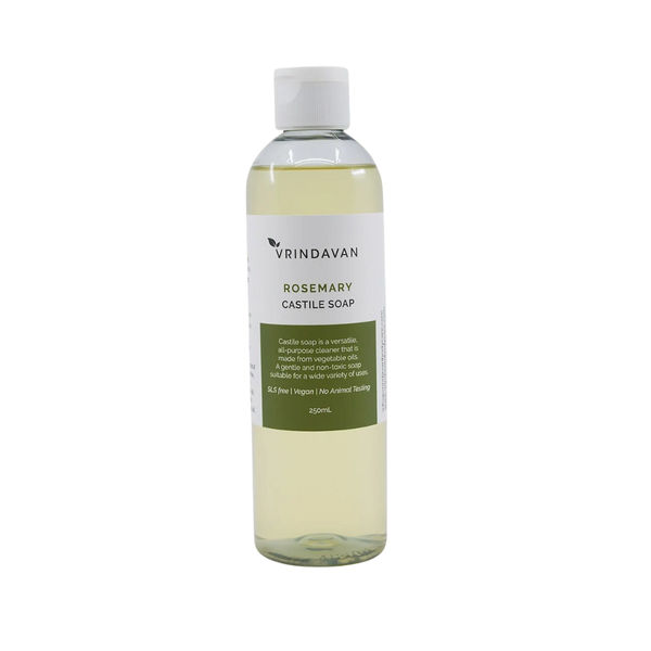 Vrindavan Castile Soap Rosemary 250ml