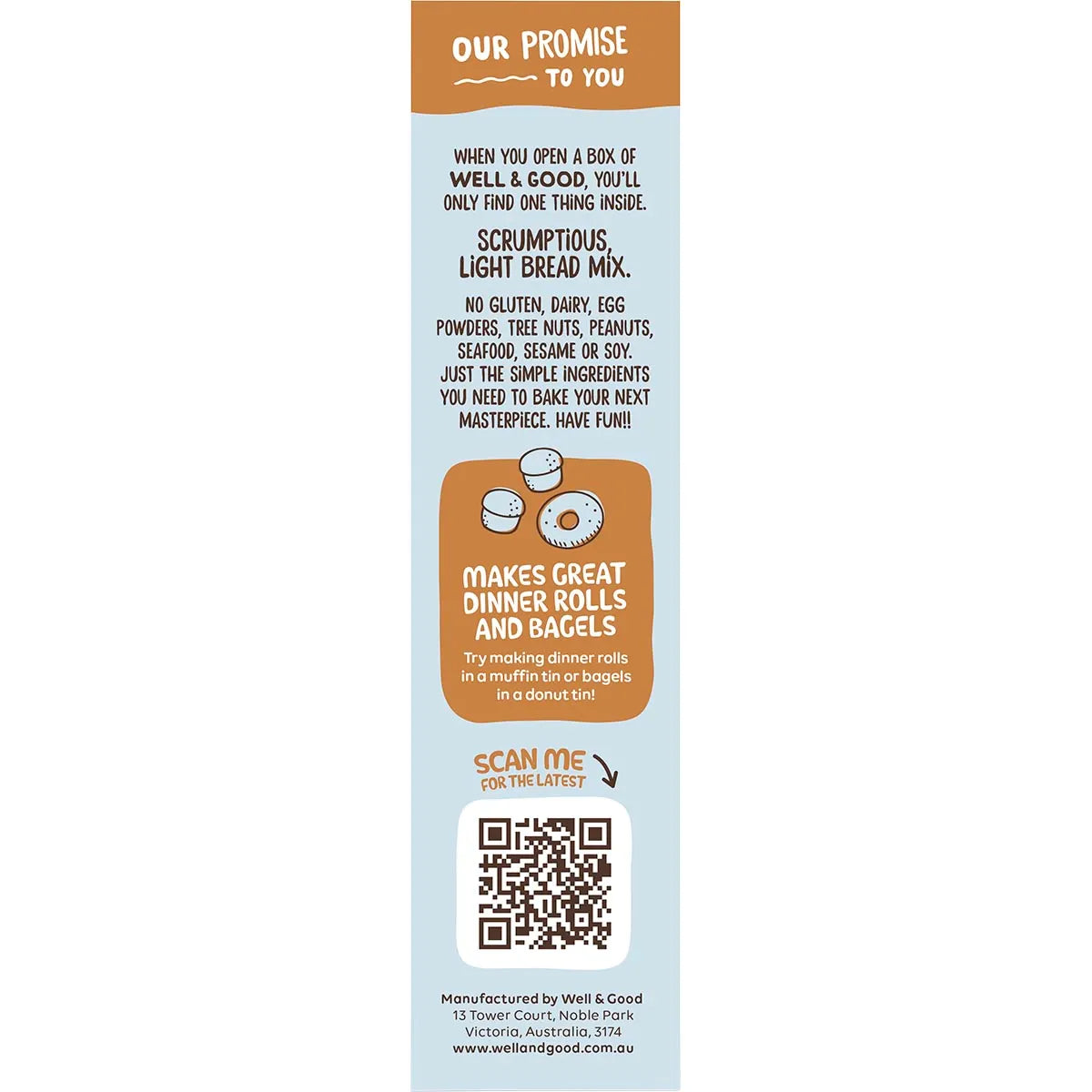 Well & Good Buckwheat & Chia Bread Mix 360g