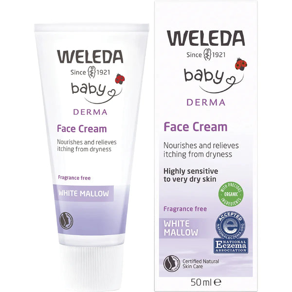 Weleda Baby Derma White Mallow Facial Cream 50ml