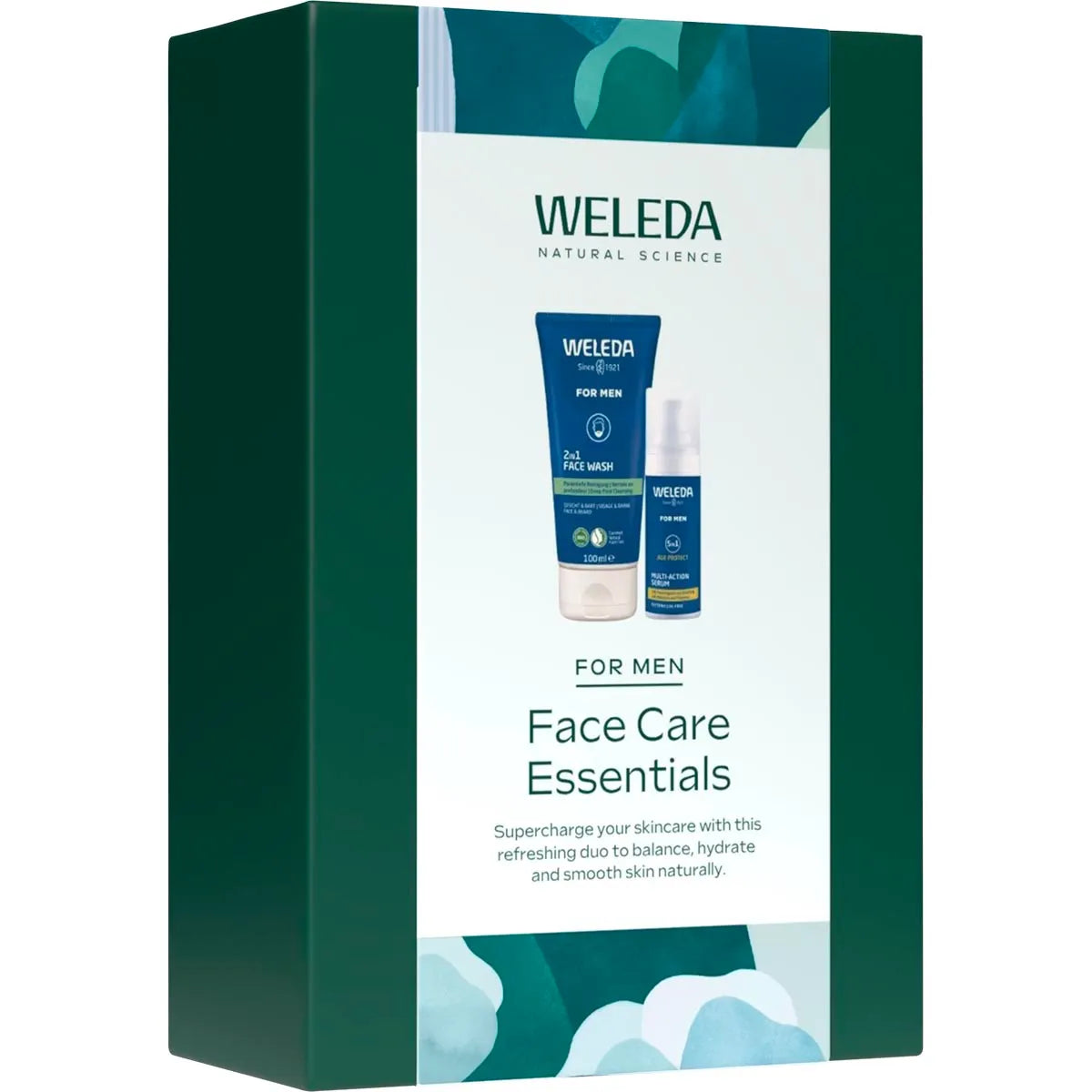 Weleda Face Care Essentials For Men 2 Pack