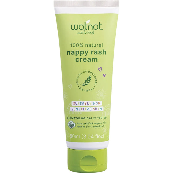 Wotnot Natural Nappy Rash Cream & Baby Balm 90ml