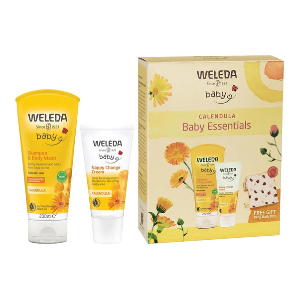 Weleda Calendula Baby Essentials Pack