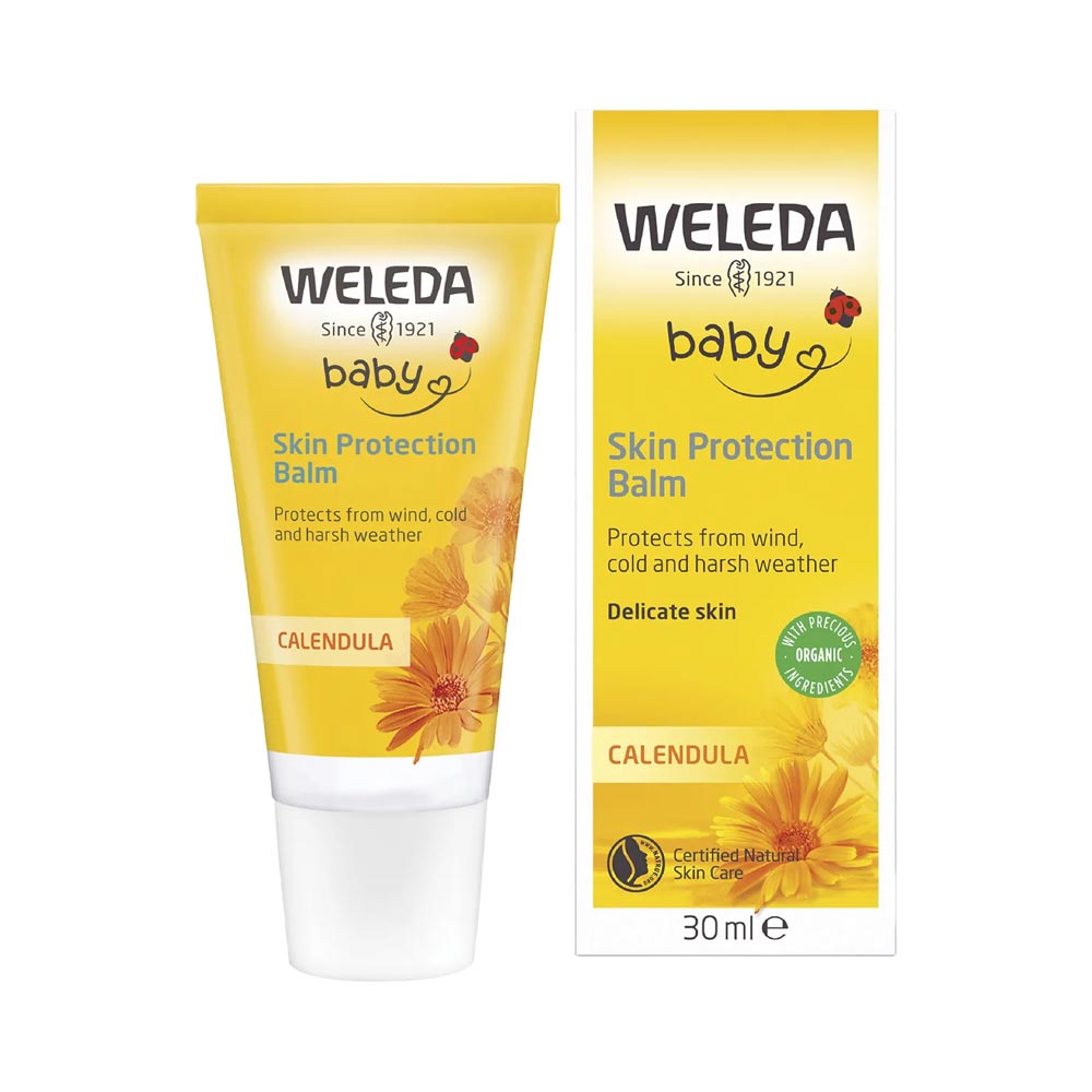 Weleda Calendula Skin Protection Balm tube and carton front