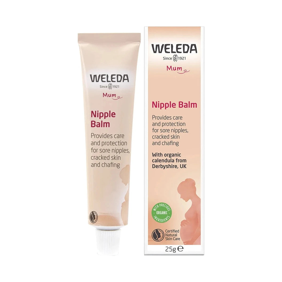 Weleda Nipple Balm Mum 25g product packshot