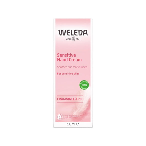 Weleda Organic Hand Cream Sensitive Fragrance Free 50ml