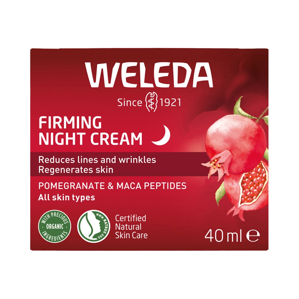 Weleda Organic Night Cream Firming (Pomegranate & Maca Peptides) 40ml