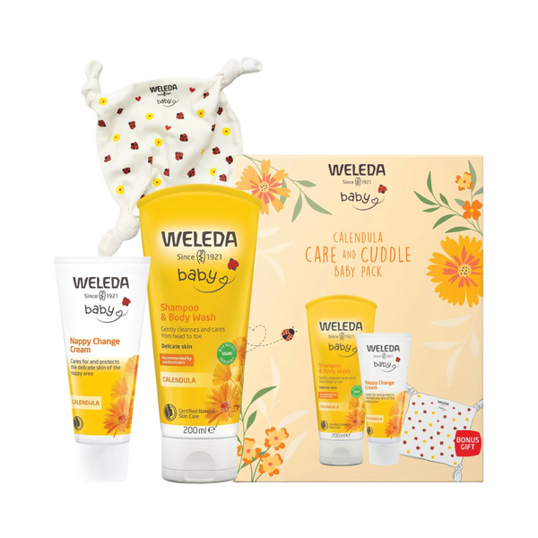 Weleda Baby Calendula Care and Cuddle Baby Pack