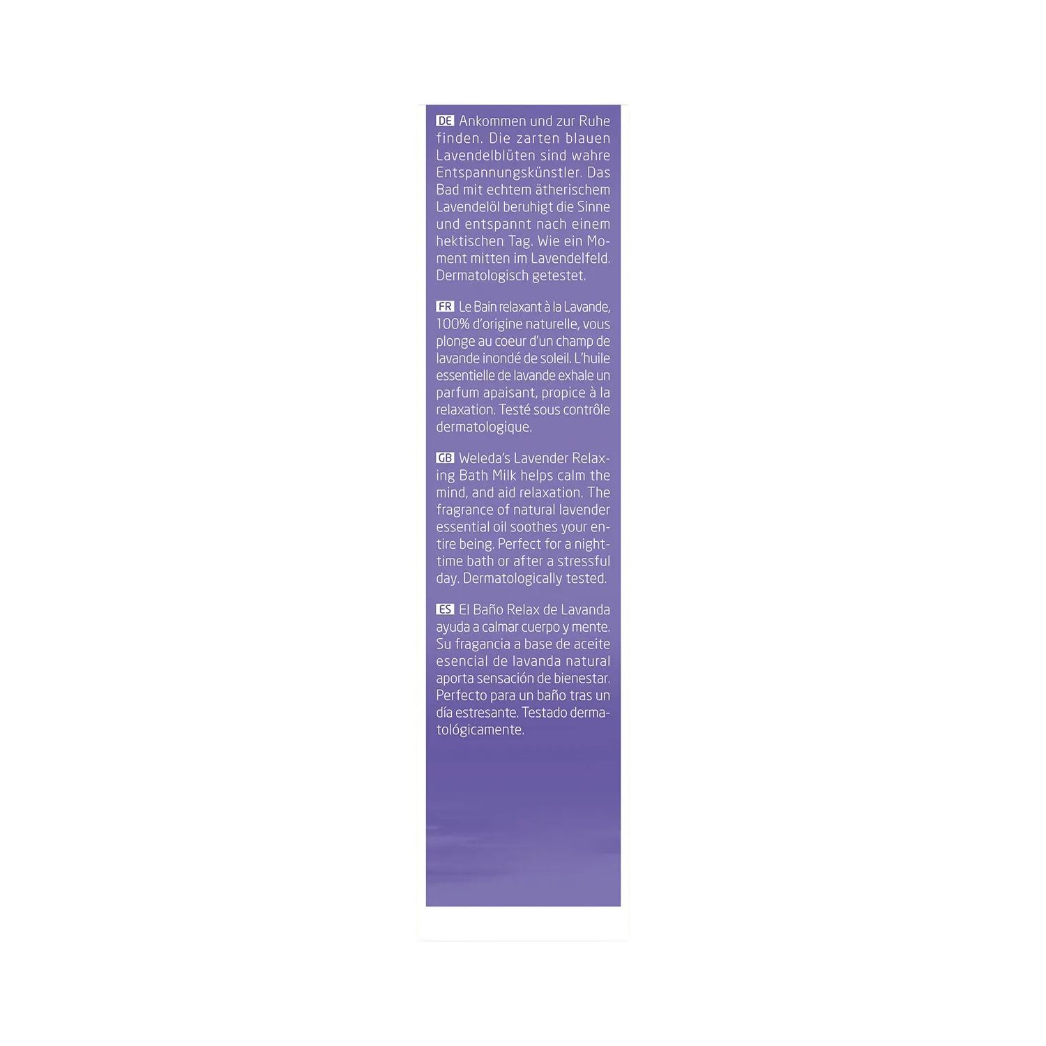 Weleda Bath Milk Lavender 200ml