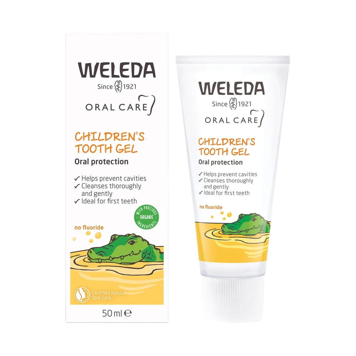 Weleda Children's Tooth Gel 50ml product packshot
