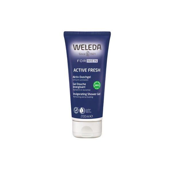 Weleda For Men Active Fresh Invigorating Shower Gel 200ml