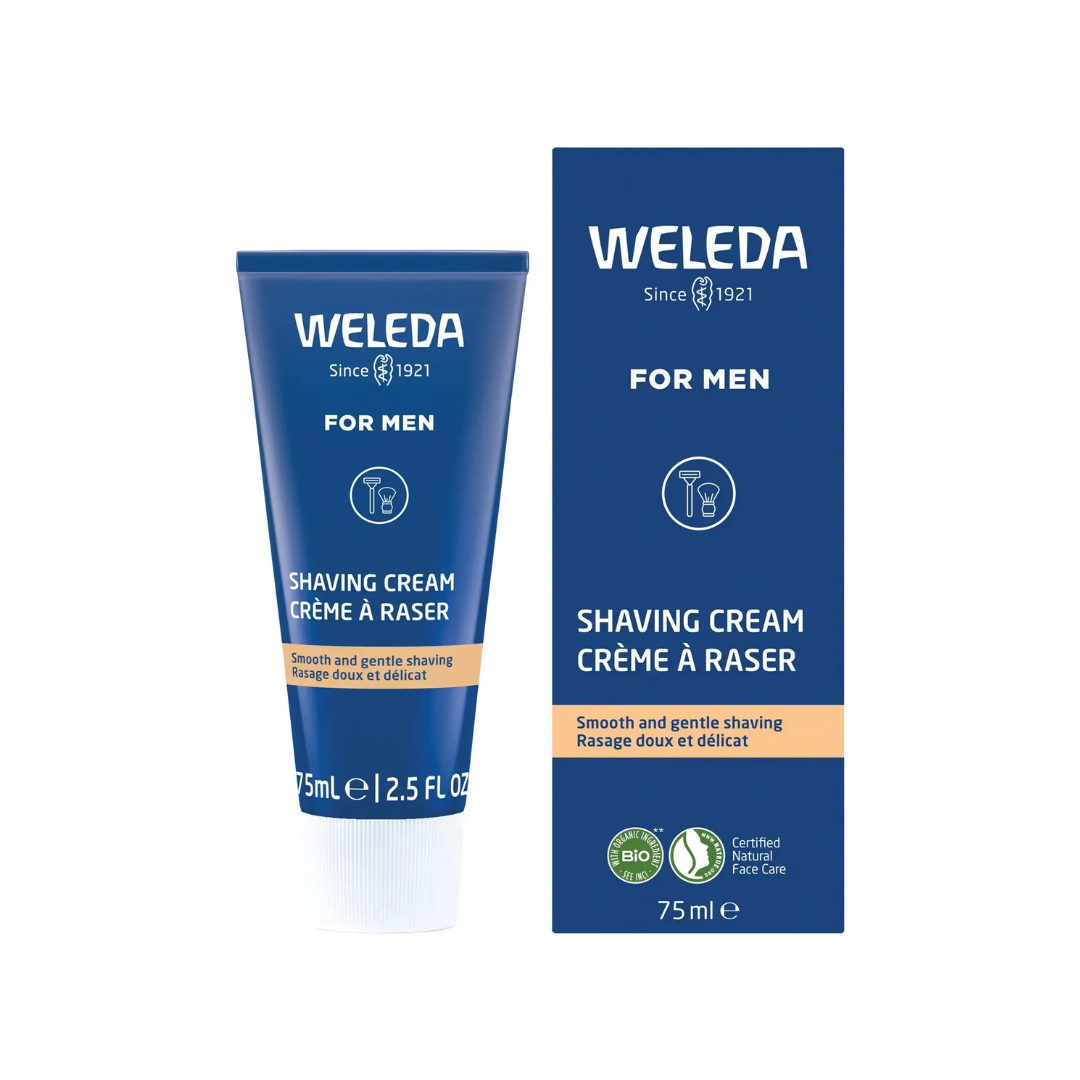 Weleda For Men Shaving Cream (All Skin Types) 75ml