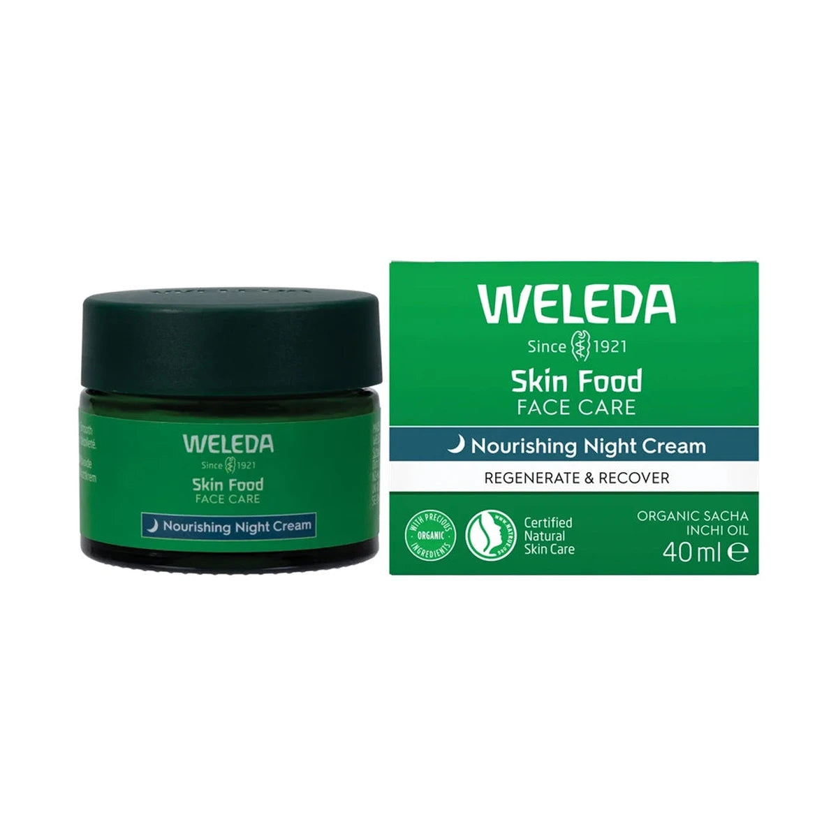 Weleda Skin Food Face Care Nourishing Night Cream 40ml product packshot