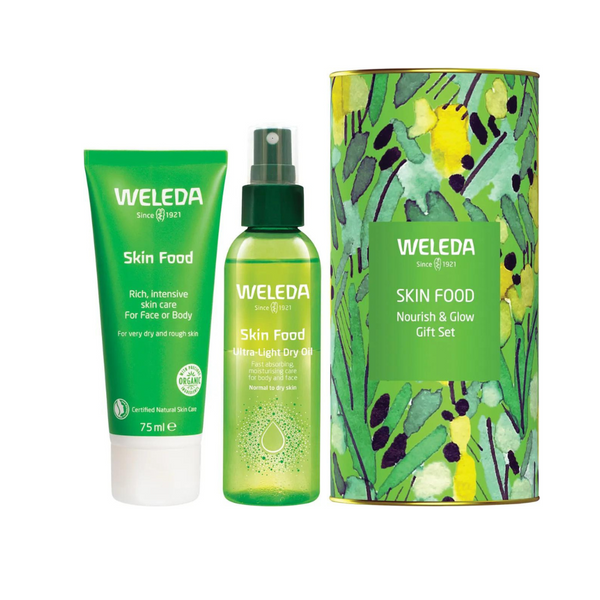 Weleda Skin Food Nourish & Glow Gift Set x2