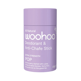 Woohoo Body Deodorant Stick Pop Extra Strength 60g