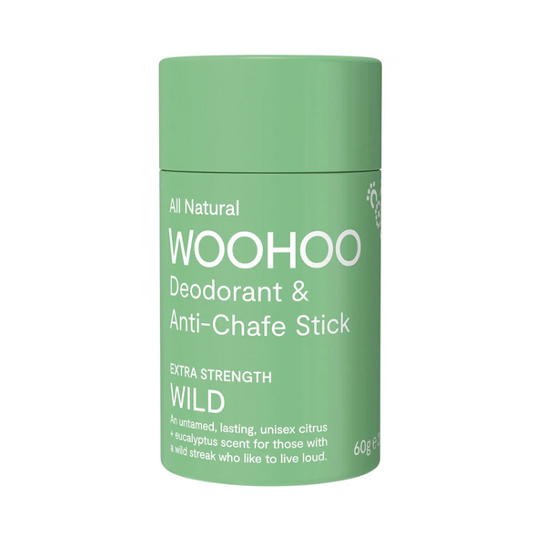 Woohoo Body Deodorant Stick Wild Extra Strength 60g