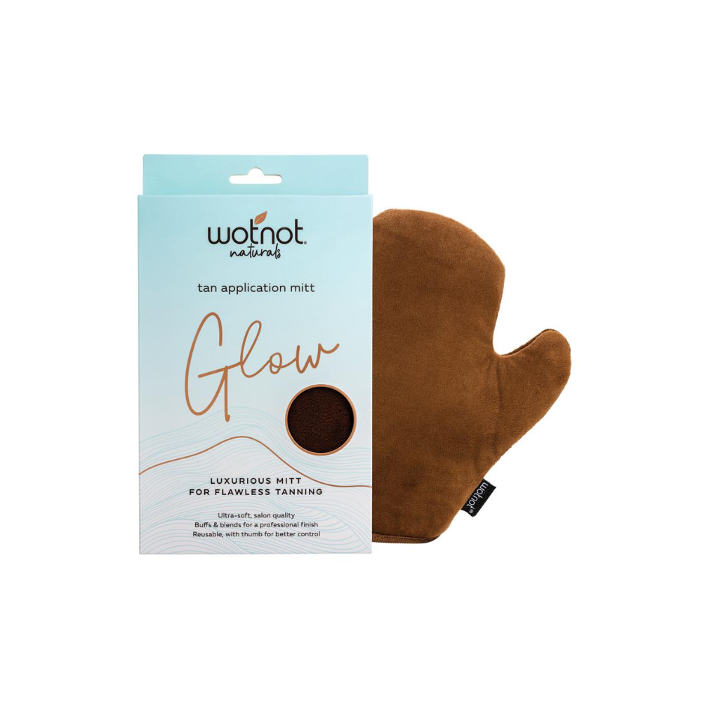 Wotnot Naturals Glow Tan Application Mitt (Luxurious Mitt for Flawless Tanning)