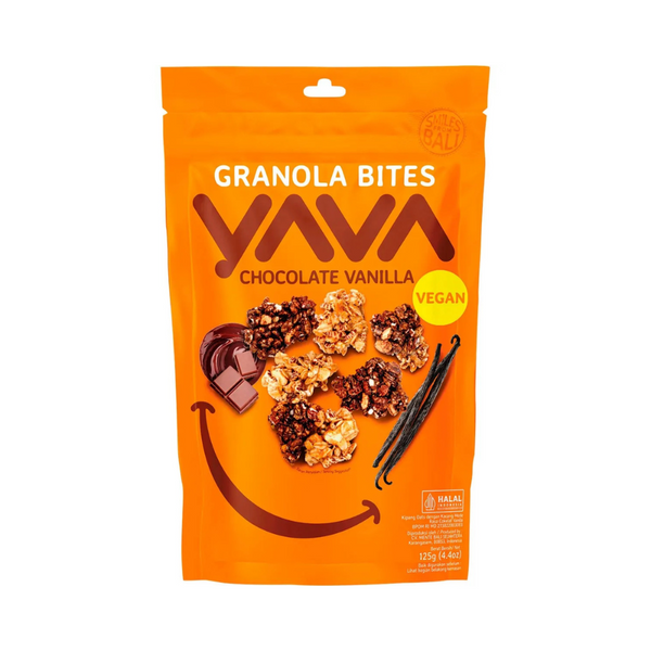 Yava Granola Bites Chocolate Vanilla 125g