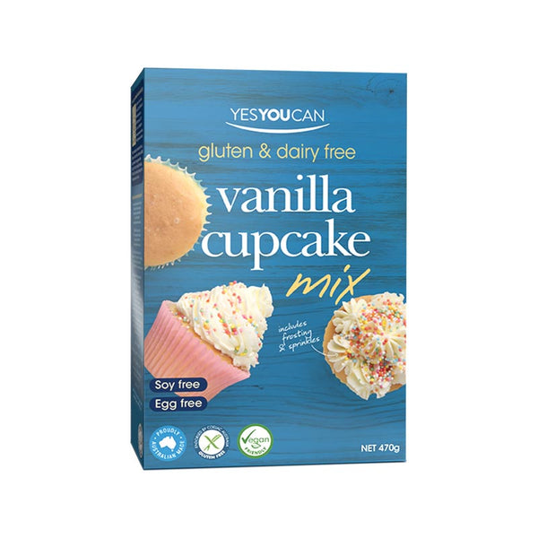 YesYouCan Vanilla Cupcake Mix G/F 470g