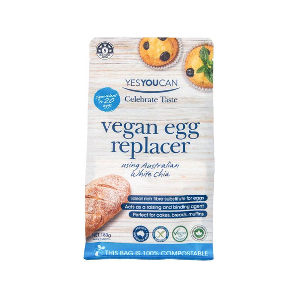 YesYouCan Vegan Egg Replacer with White Chia 180g