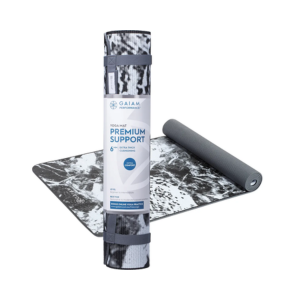 Gaiam Yoga Mat Premium Support 6mm 61cm x 173cm