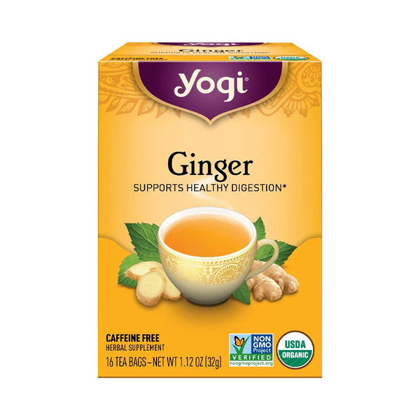 Yogi Tea Herbal Tea Bags Ginger 16 Tea Bags