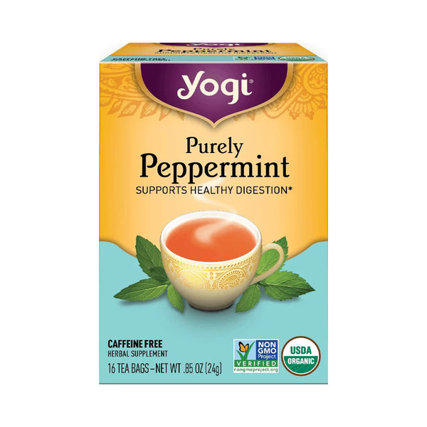 Yogi Tea Herbal Tea Bags Peppermint 16 Tea Bags