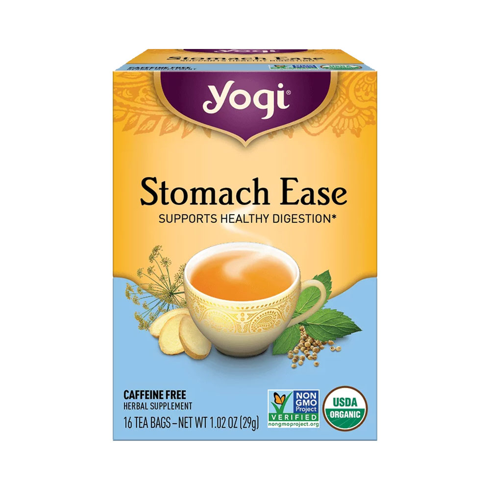 Yogi Tea Herbal Tea Bags Stomach Ease 16 Tea Bags