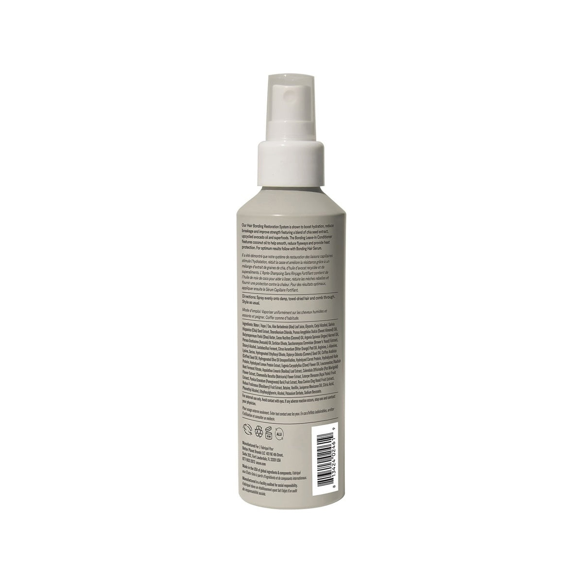 Acure Bonding Leave-In Conditioner 147ml back bottle