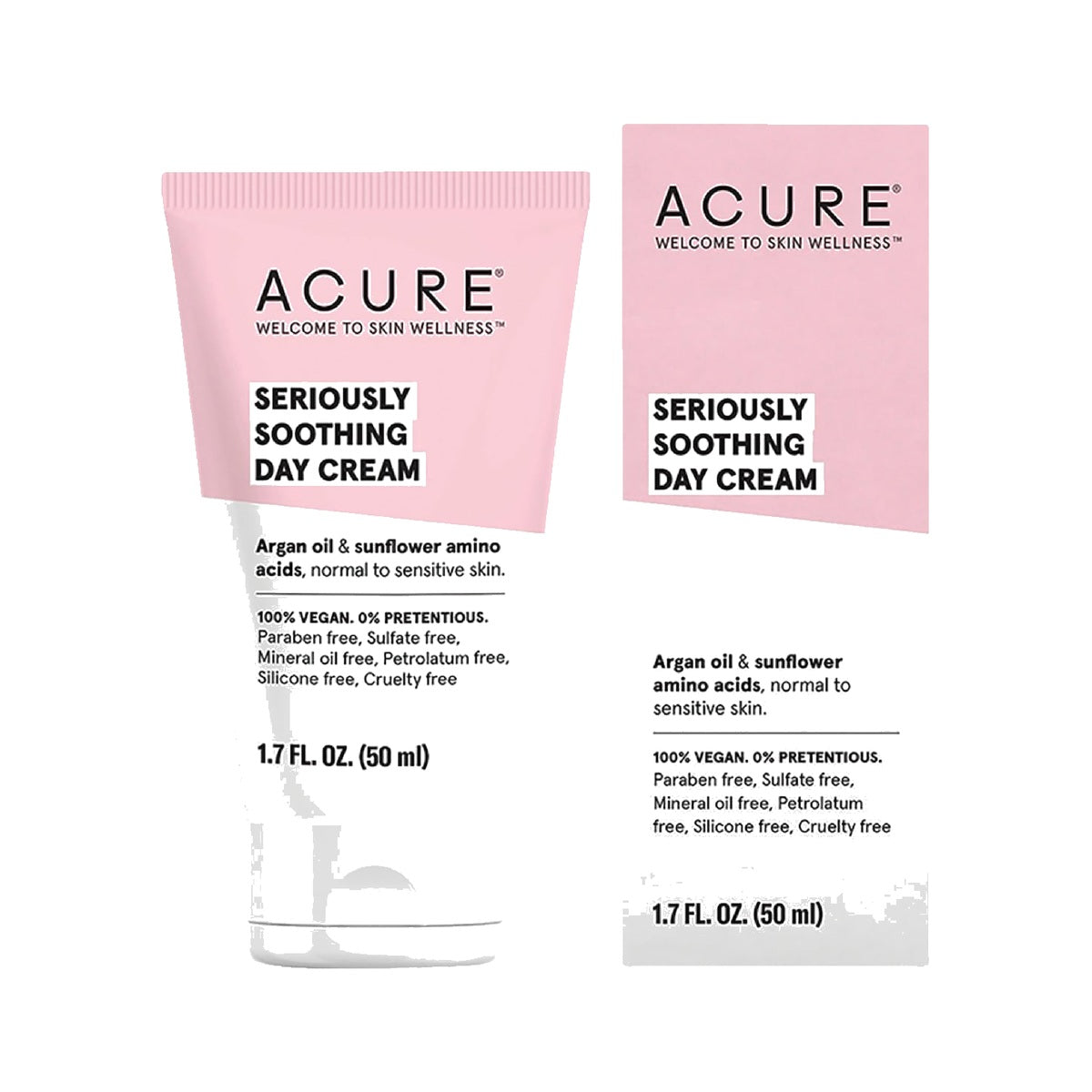 Acure Seriously Soothing Day Cream 50ml front tube