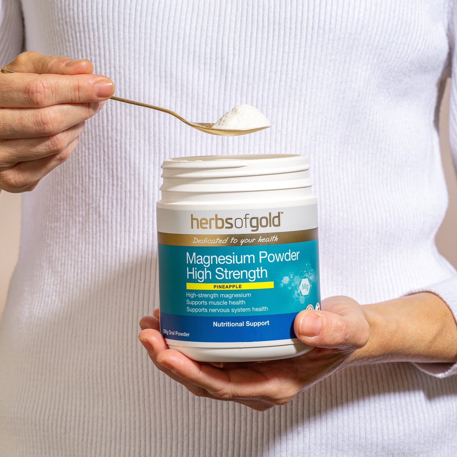 Herbs of Gold Magnesium Powder High Strength packshot