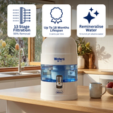 Waters Co BIO 400 MAX Grey 7 Litre Bench Top Water Filter