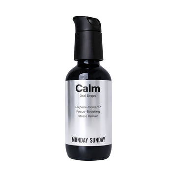 Monday Sunday Calm Oral Drops 60ml bottle front