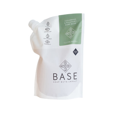 Base Hand Wash Cedarwood & Rosemary Refill 1L — original supplier packshot