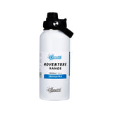 Cheeki Insulated Adventure Bottle 1L White white background packshot