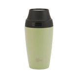 Cheeki Insulated Coffee Mug 350ml / Evergreen white background packshot