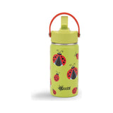 Cheeki Kids Insulated Bottle 400ml Ladybug white background packshot
