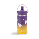 Cheeki Kids Insulated Bottle 400ml Unicorn white background packshot