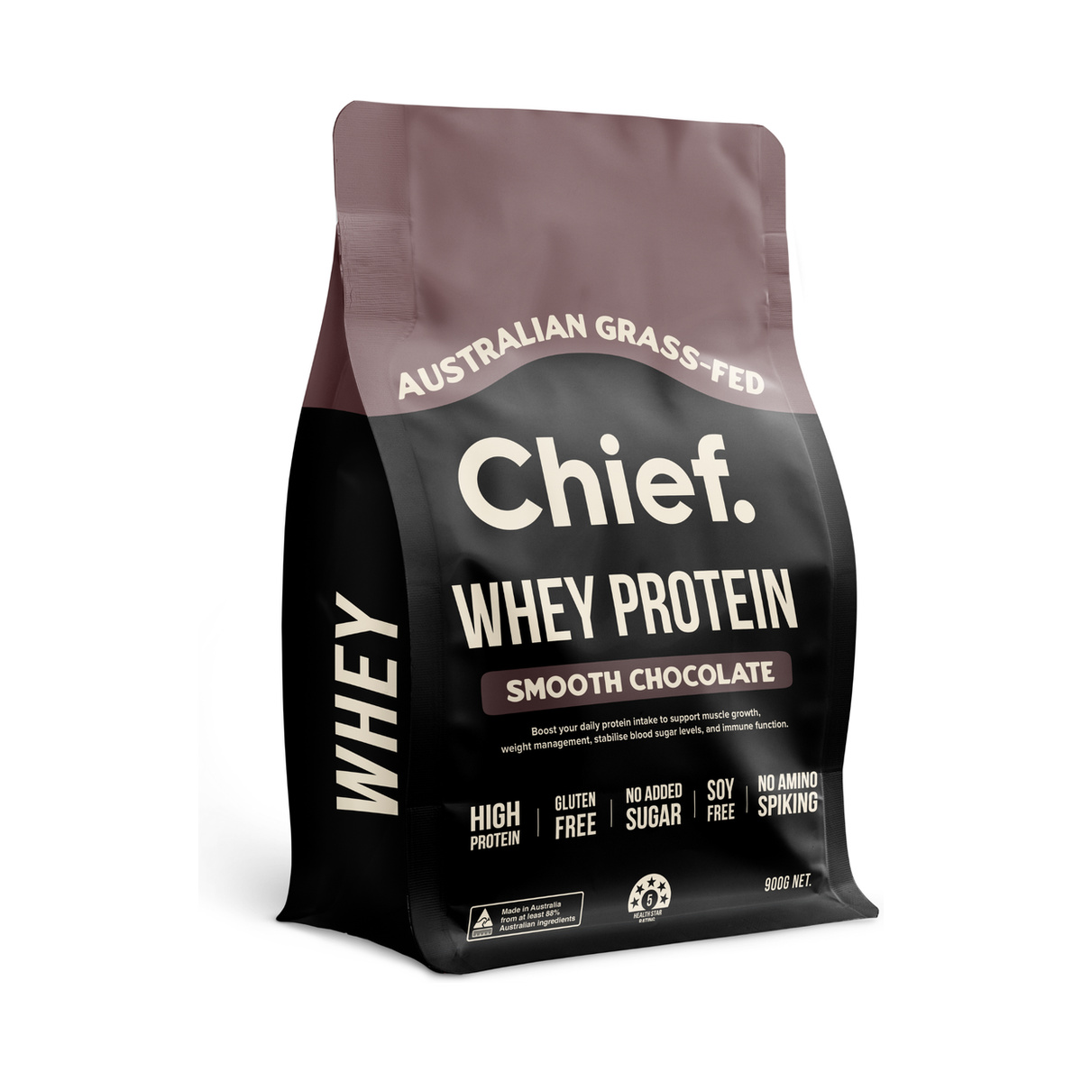 Chief Nutrition Whey Protein Concentrate 900g product packshot