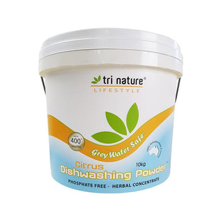 Tri Nature Citrus Dishwashing Powder Bulk 10kg Bucket product image