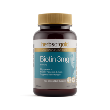 Herbs of Gold Biotin 3mg 60 Tablets