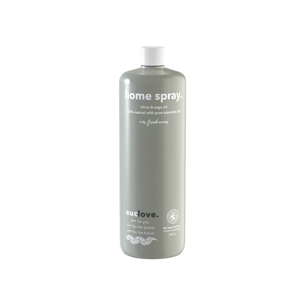 Euclove Home Spray Citrus & Sage Refill 1L product image