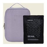 Ever Eco Insulated Lunch Bag with Ice Pack Lilac packshot on white background
