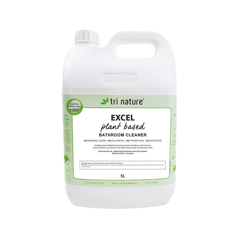 Tri Nature Excel Bathroom Cleaner Bulk with pump 5L