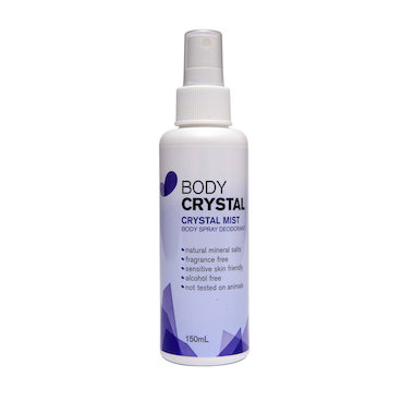 Body Crystal Fragrance Free Mist Spray 150mL