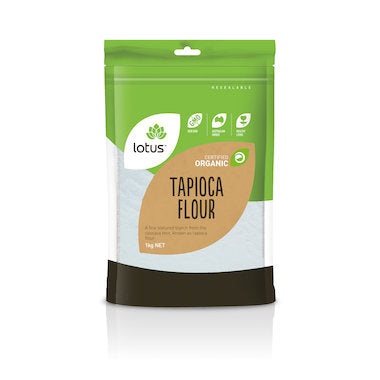 Lotus Organic Tapioca Flour 1kg