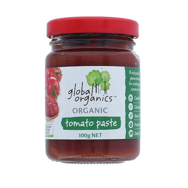 Global Organics Tomato Paste Organic (Glass) 100g