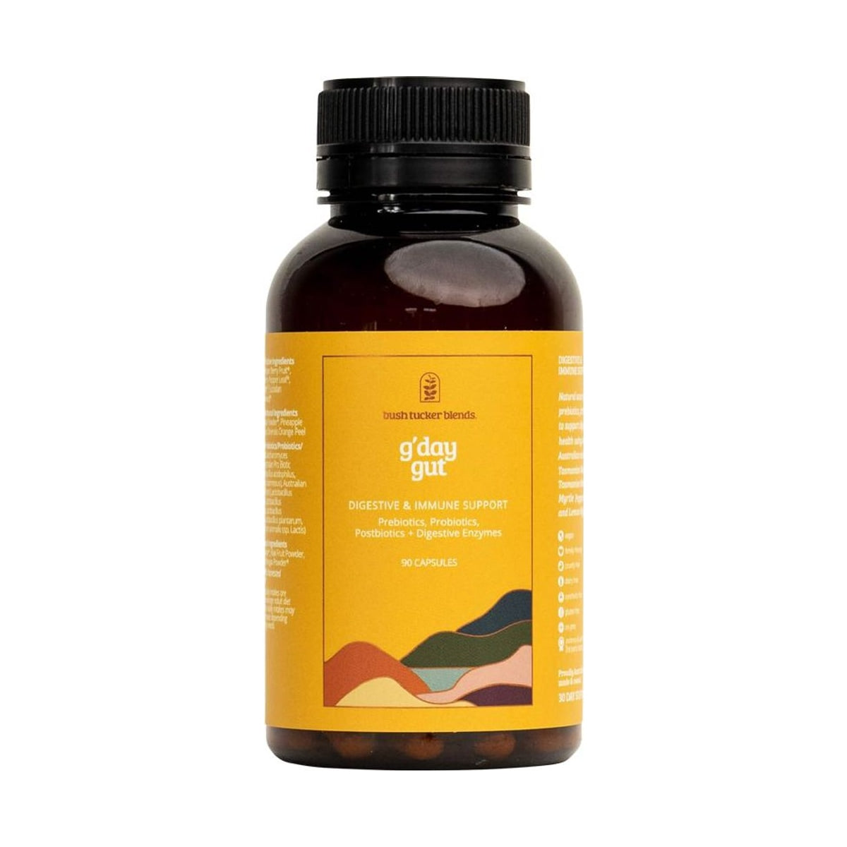 Bush Tucker Blends G'day Gut 90 Capsules