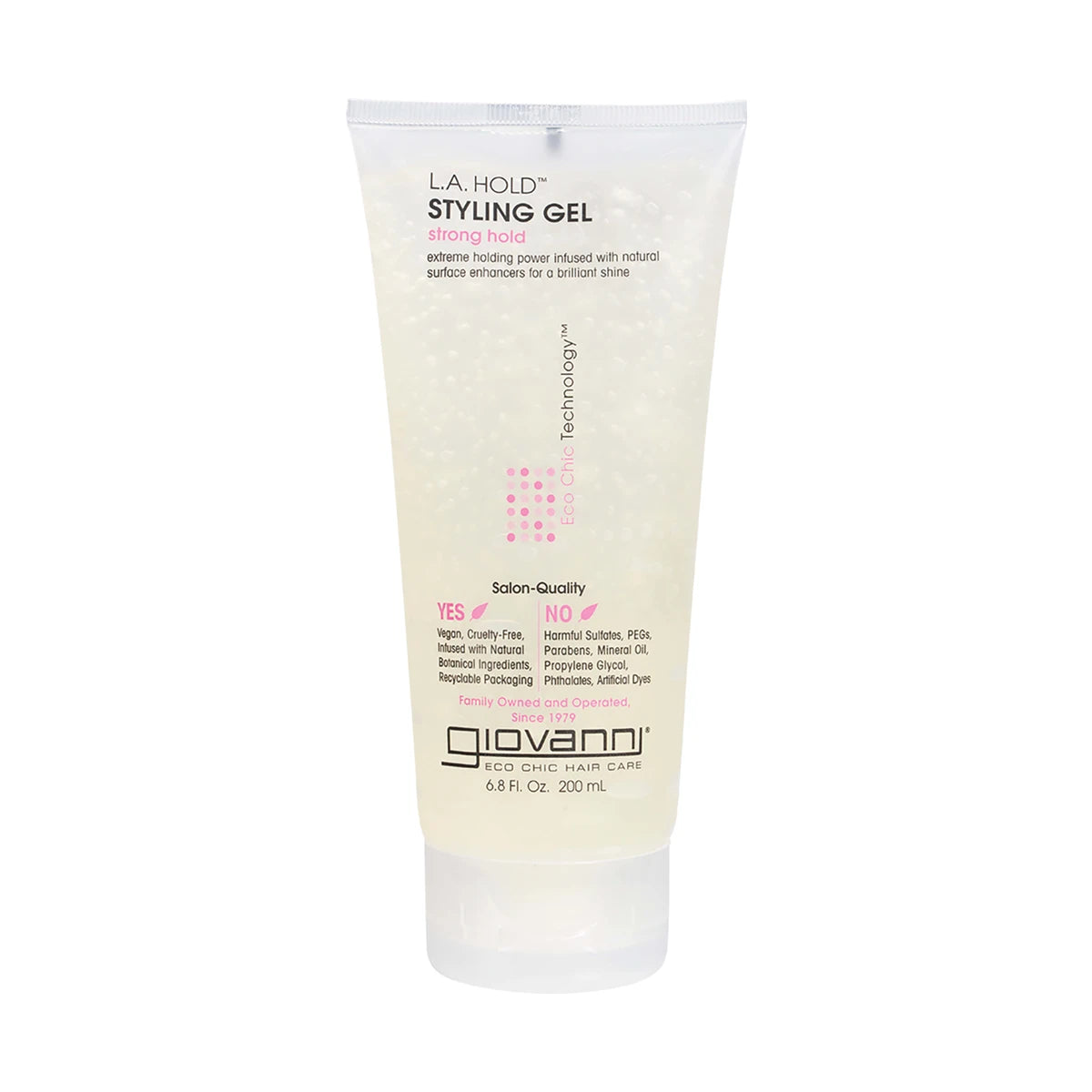 Giovanni Hair Styling Gel L.A. Hold 200ml — front packshot