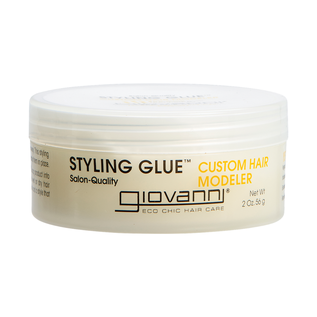 Giovanni Hair Styling Glue Custom Hair Modeler 57g — front packshot